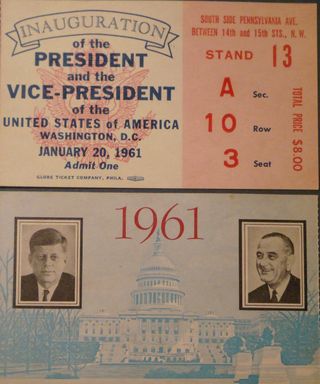 JFK Inaugural tickets